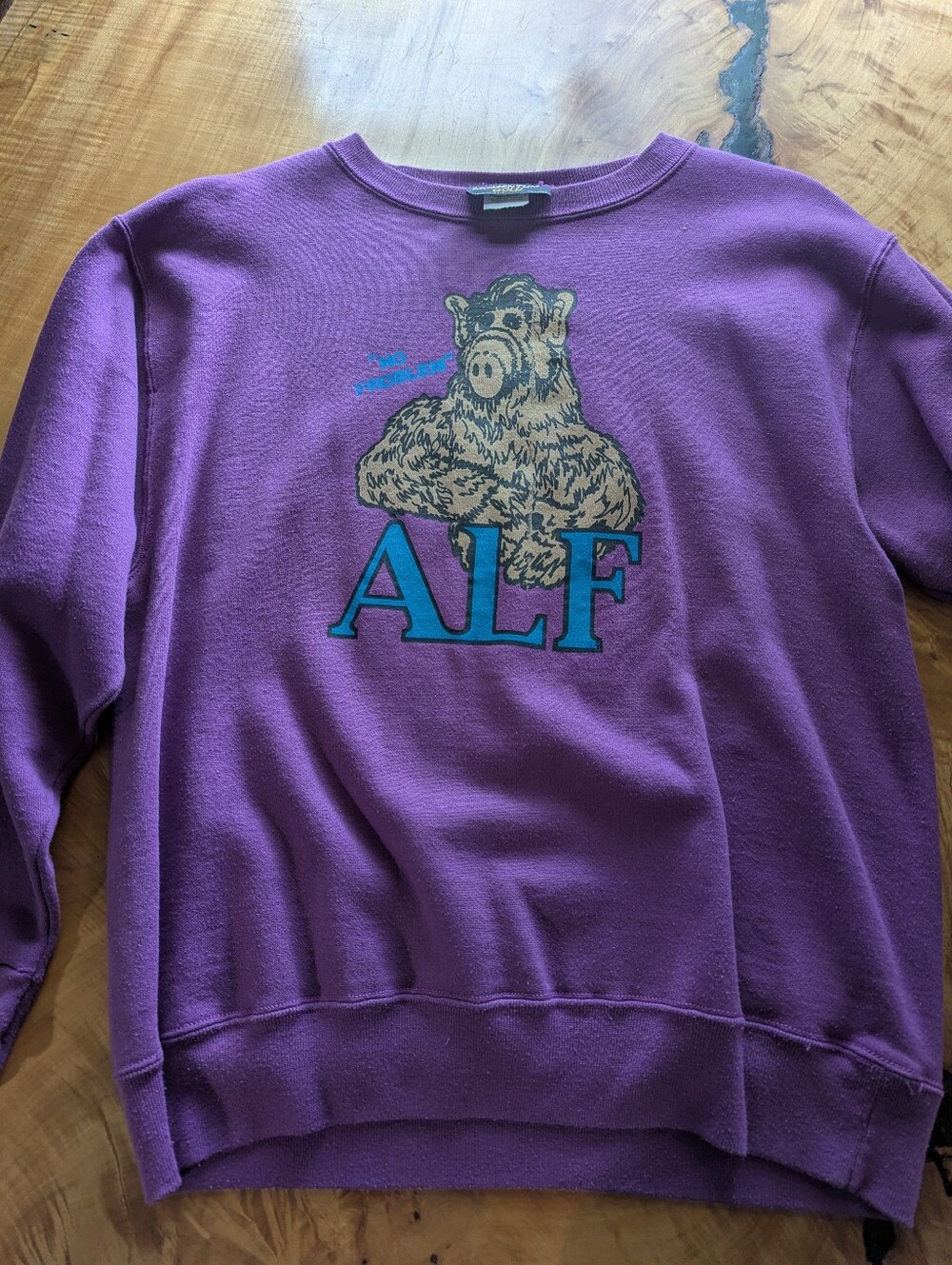 Vintagw ALF Graphic Crewneck Sweater